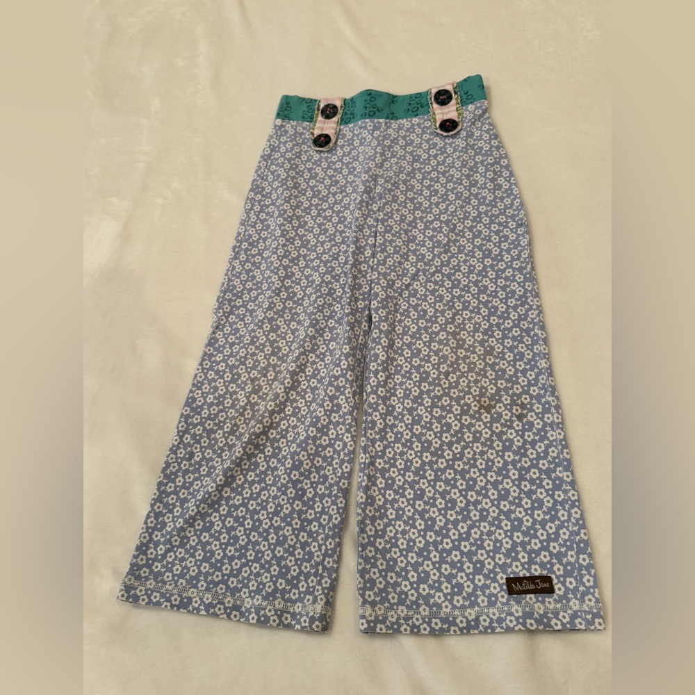 Matilda Jane Teal Floral Pants